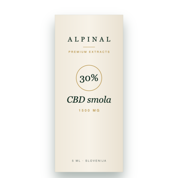 Alpinal 30 % CBD smola 5 ml